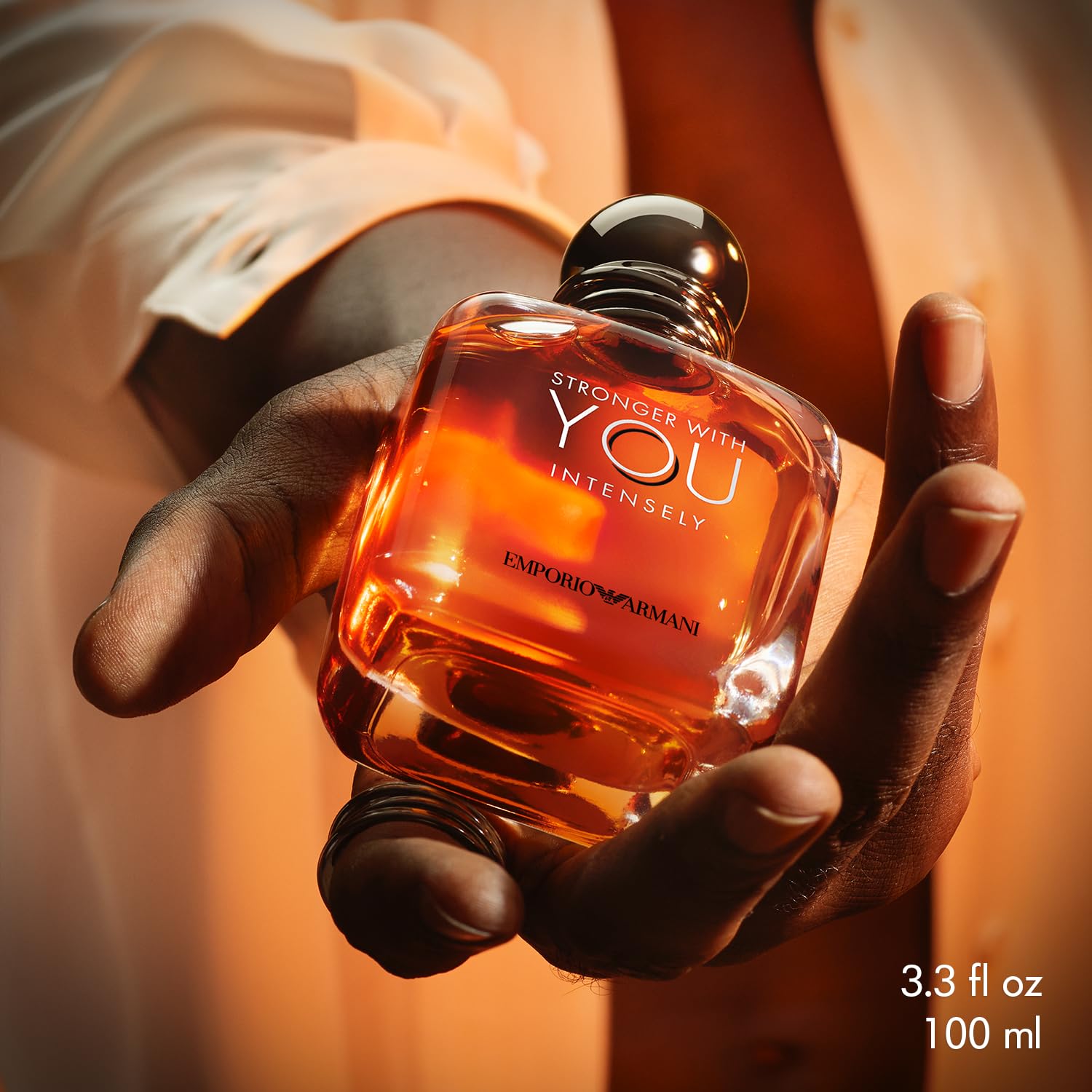 - Stronger with You Intensely - Cologne for Men - Fougère Ambery Woody Men’S Fragrance - Pink Pepper, Lavender, Vanilla Notes